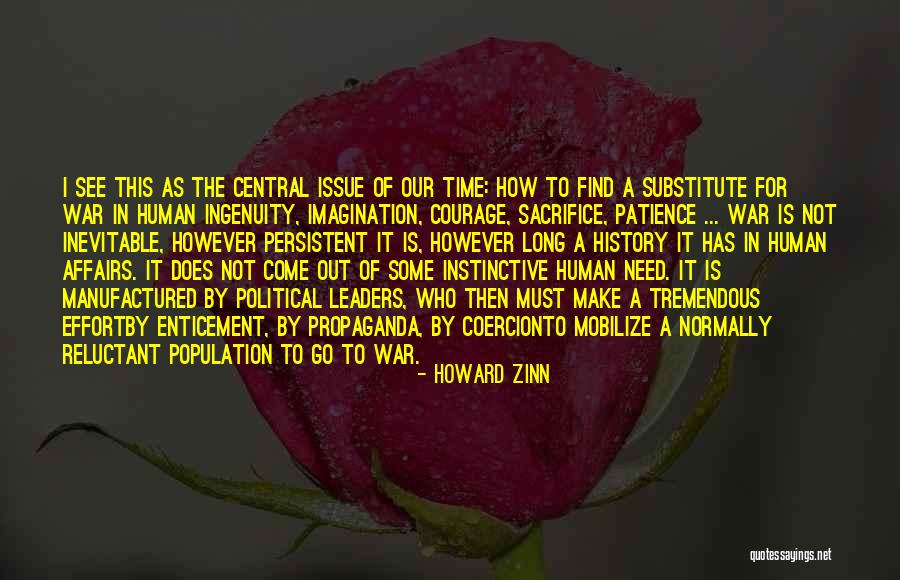 Peace In Our Time Quotes By Howard Zinn Peace In Our Time Quotes By Howard Zinn