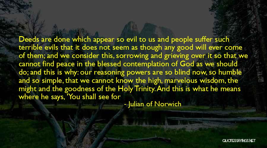 Peace In Our Time Quotes By Julian Of Norwich Peace In Our Time Quotes By Julian Of Norwich