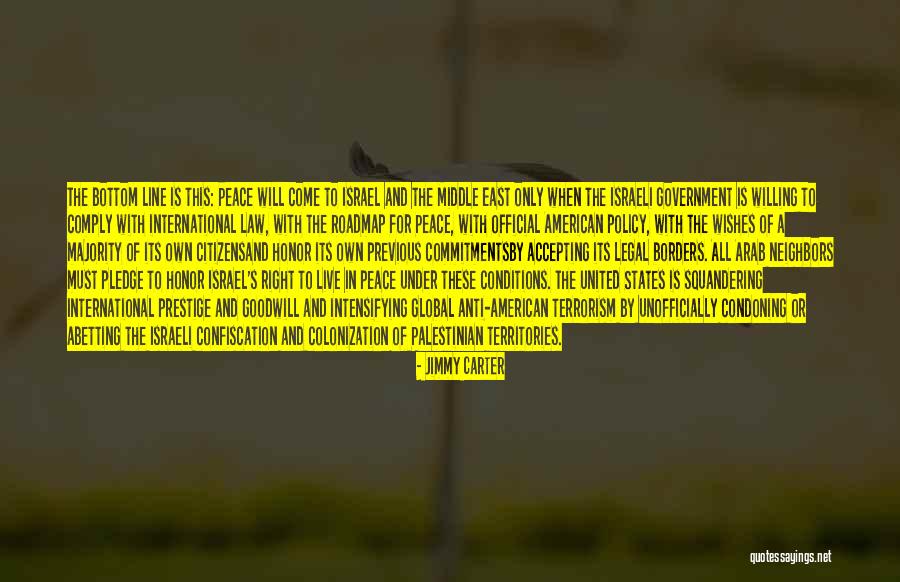 Peace In The Middle East Quotes By Jimmy Carter Peace In The Middle East Quotes By Jimmy Carter