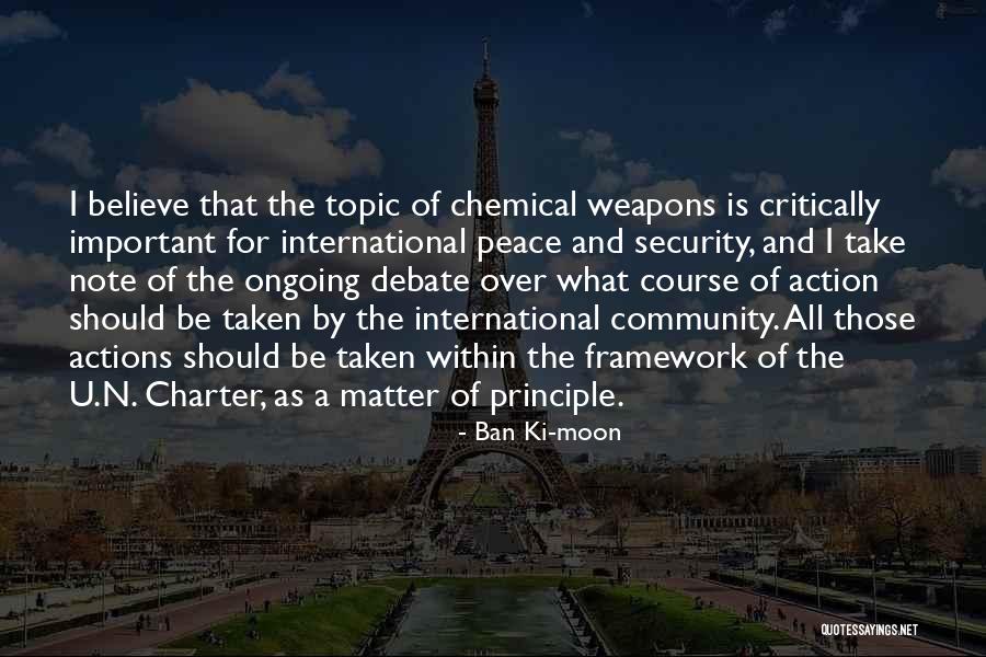 Peace Is Important Quotes By Ban Ki-moon Peace Is Important Quotes By Ban Ki-moon