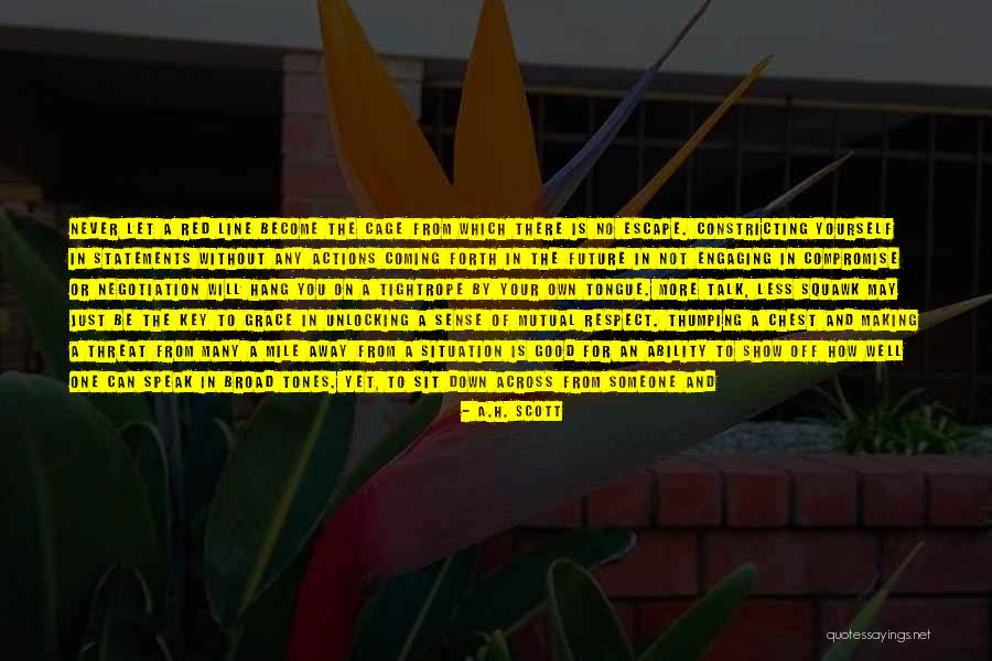 Peace Lines Quotes By A.H. Scott Peace Lines Quotes By A.H. Scott