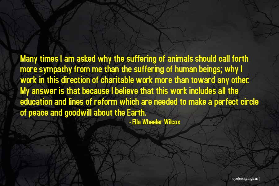 Peace Lines Quotes By Ella Wheeler Wilcox Peace Lines Quotes By Ella Wheeler Wilcox