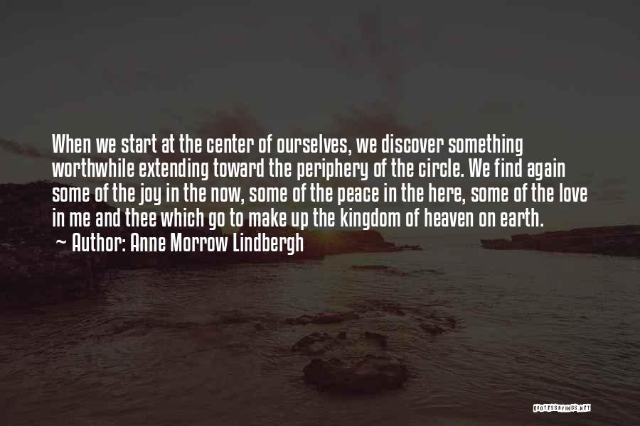 Peace Love And Quotes By Anne Morrow Lindbergh