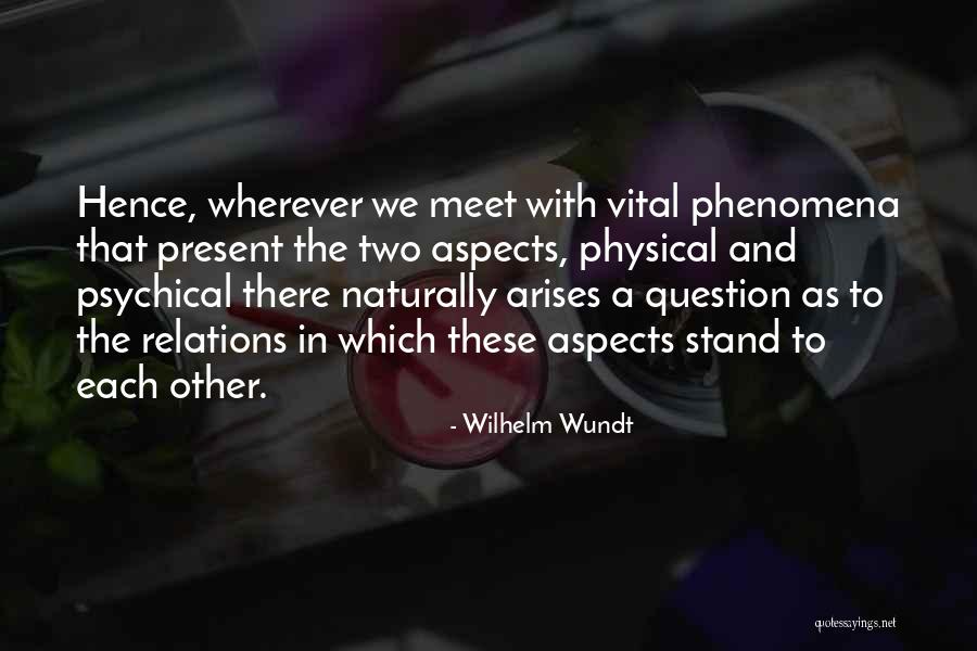 Peace Maker Quotes By Wilhelm Wundt Peace Maker Quotes By Wilhelm Wundt