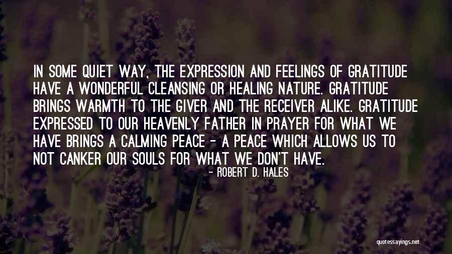 Peace N Quiet Quotes By Robert D. Hales