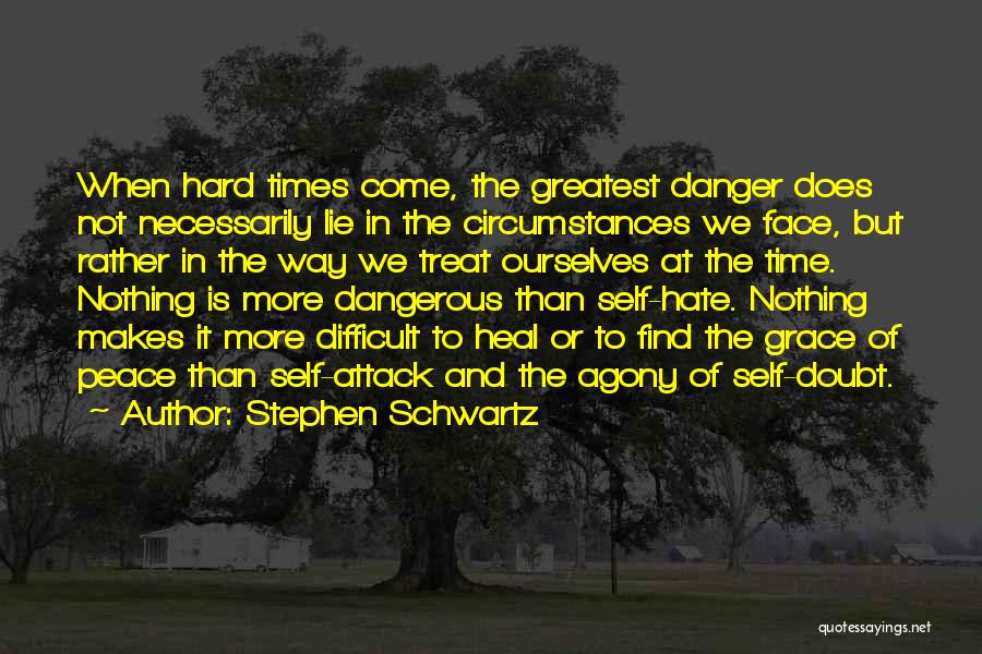 Peace Not Hate Quotes By Stephen Schwartz