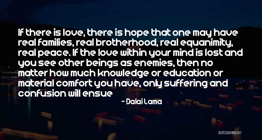 Peace Of Mind And Comfort Quotes By Dalai Lama