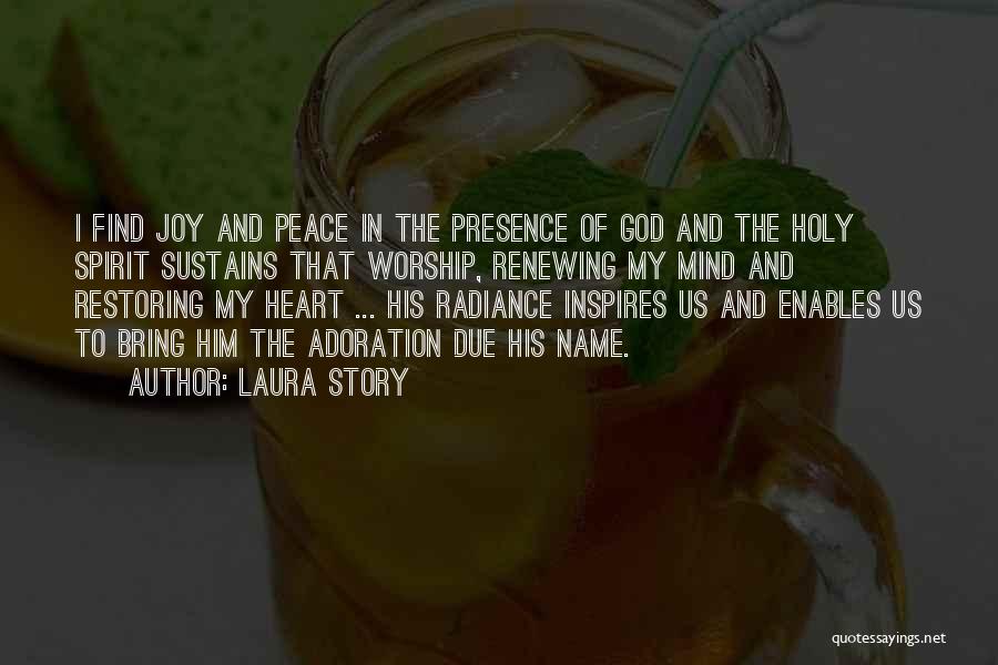 Peace Of Mind And God Quotes By Laura Story