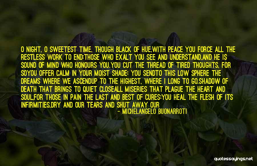 Peace Of Mind And Soul Quotes By Michelangelo Buonarroti Peace Of Mind And Soul Quotes By Michelangelo Buonarroti