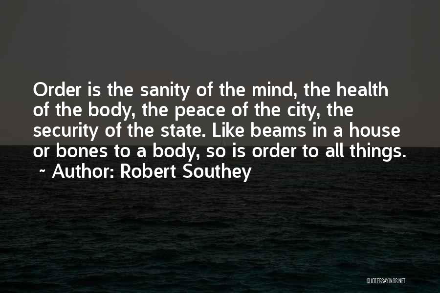 Peace Of Mind Quotes By Robert Southey