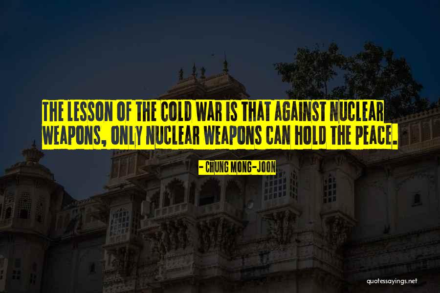 Peace Of War Quotes By Chung Mong-joon Peace Of War Quotes By Chung Mong-joon