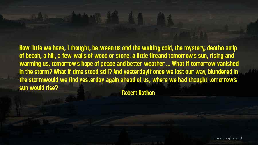 Peace On The Beach Quotes By Robert Nathan