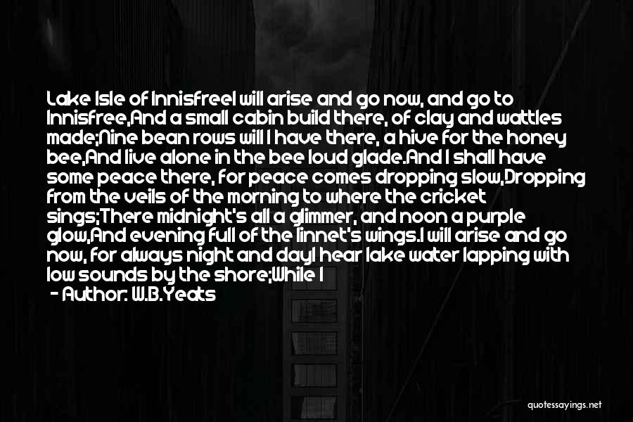 Peace On The Water Quotes By W.B.Yeats