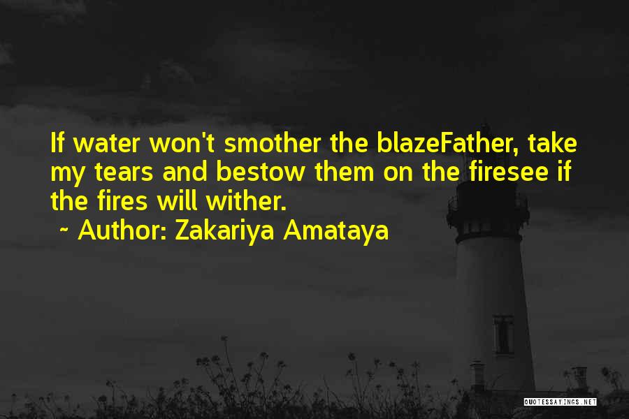 Peace On The Water Quotes By Zakariya Amataya