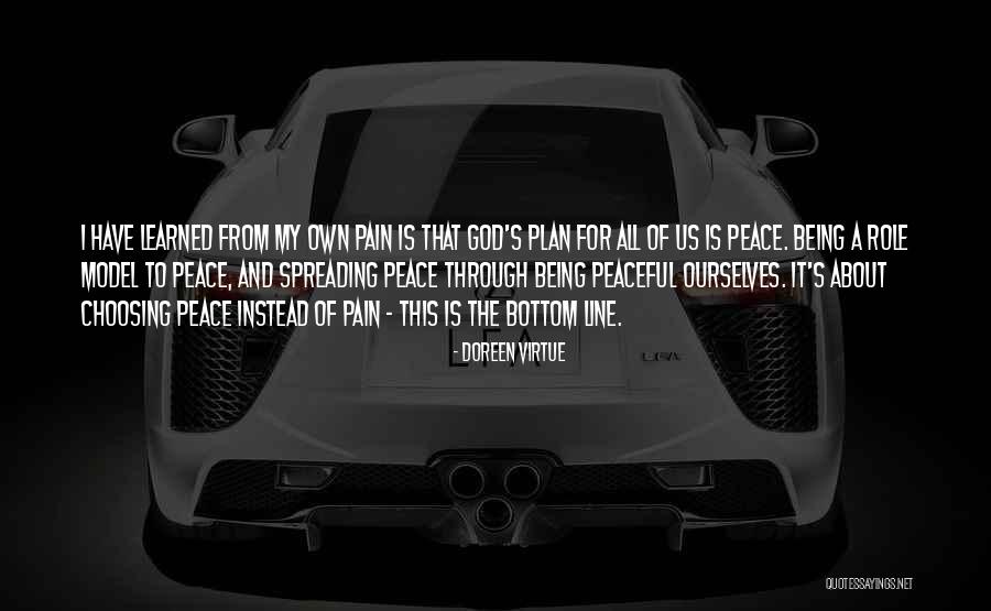Peace One Line Quotes By Doreen Virtue Peace One Line Quotes By Doreen Virtue