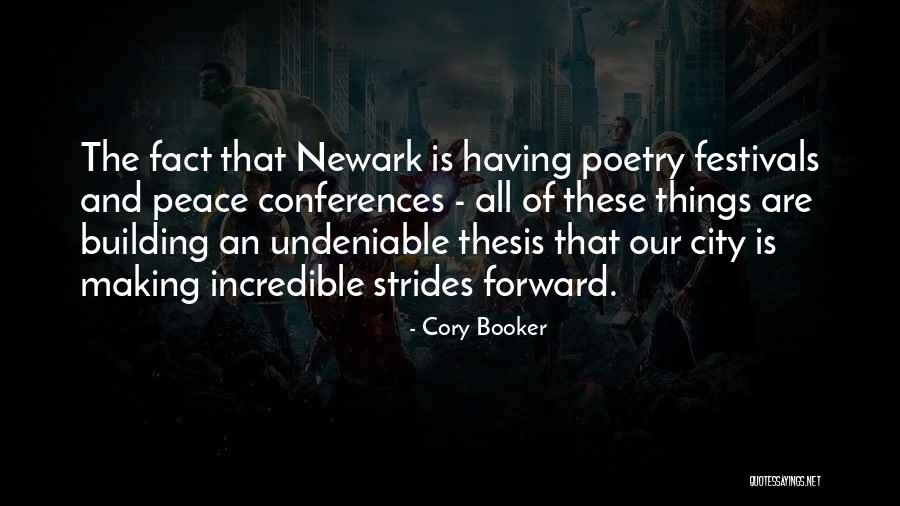 Peace Poetry Quotes By Cory Booker Peace Poetry Quotes By Cory Booker