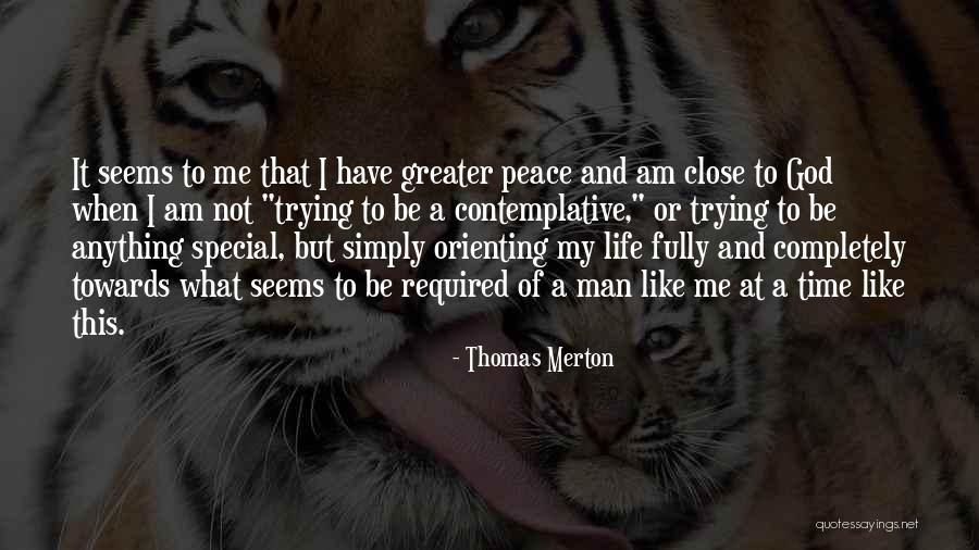 Peace Required Quotes By Thomas Merton