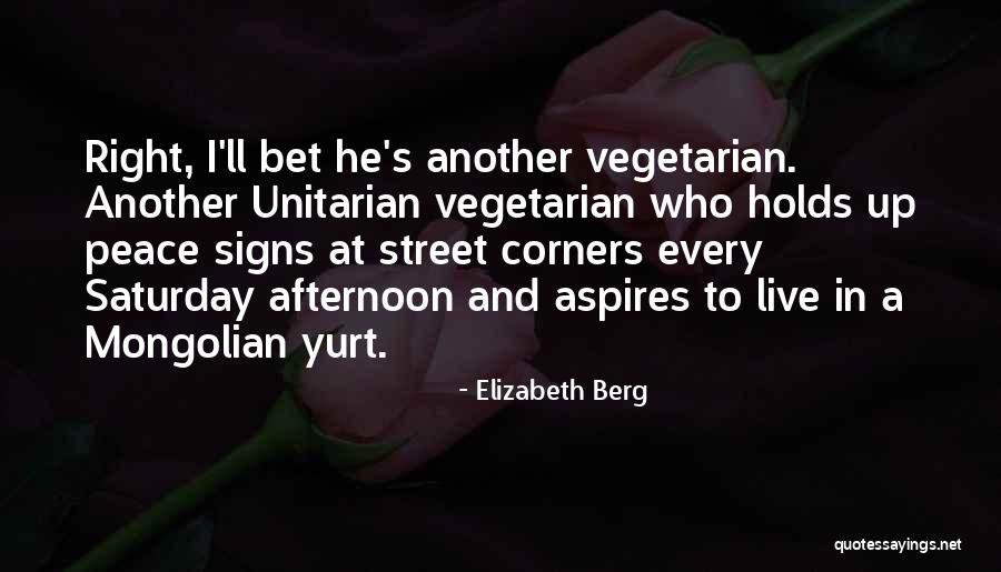 Peace Signs Quotes By Elizabeth Berg Peace Signs Quotes By Elizabeth Berg