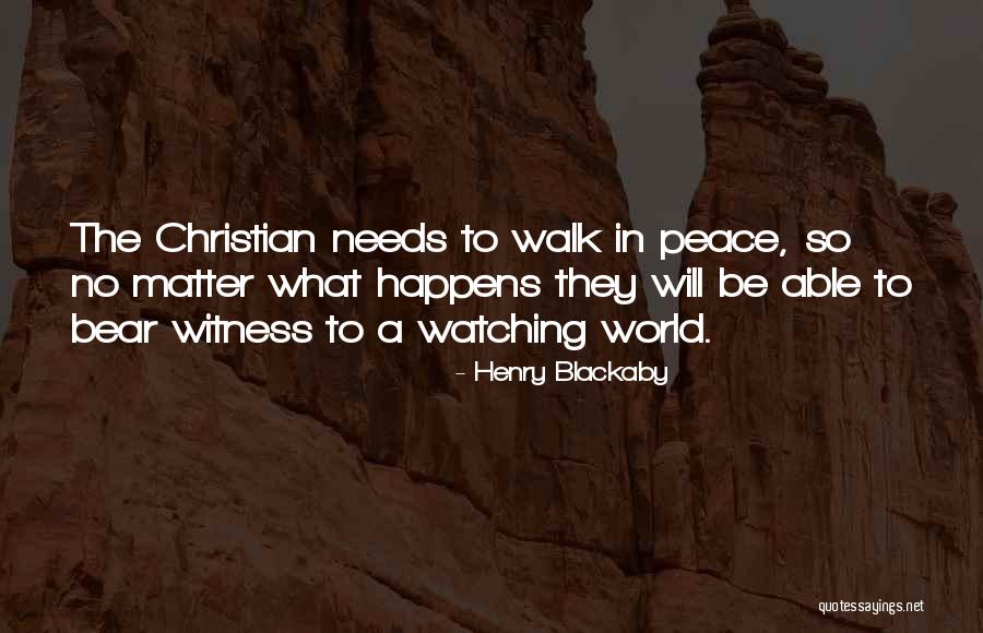 Peace The Bear Quotes By Henry Blackaby Peace The Bear Quotes By Henry Blackaby