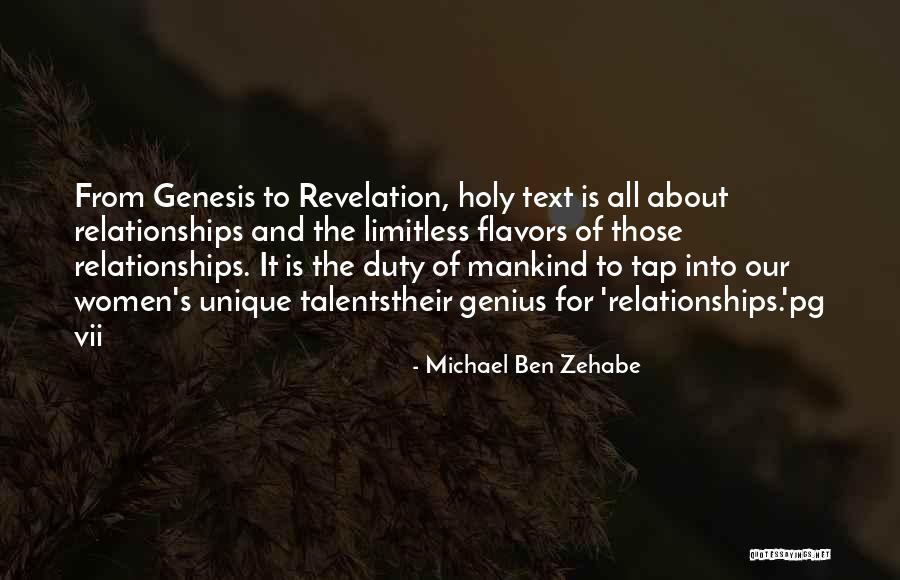 Peace To All Mankind Quotes By Michael Ben Zehabe