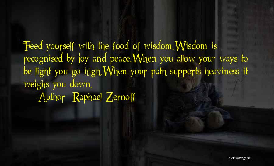 Peace With Yourself Quotes By Raphael Zernoff
