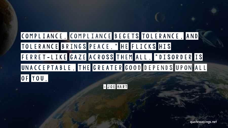 Peace You Quotes By Joe Hart Peace You Quotes By Joe Hart