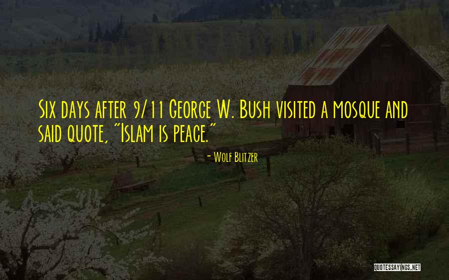 Peace You Wolf Quotes By Wolf Blitzer Peace You Wolf Quotes By Wolf Blitzer