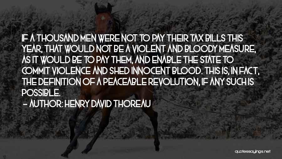 Peaceable Quotes By Henry David Thoreau