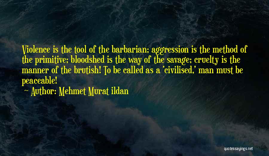 Peaceable Quotes By Mehmet Murat Ildan