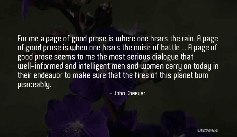 Peaceably Quotes By John Cheever Peaceably Quotes By John Cheever