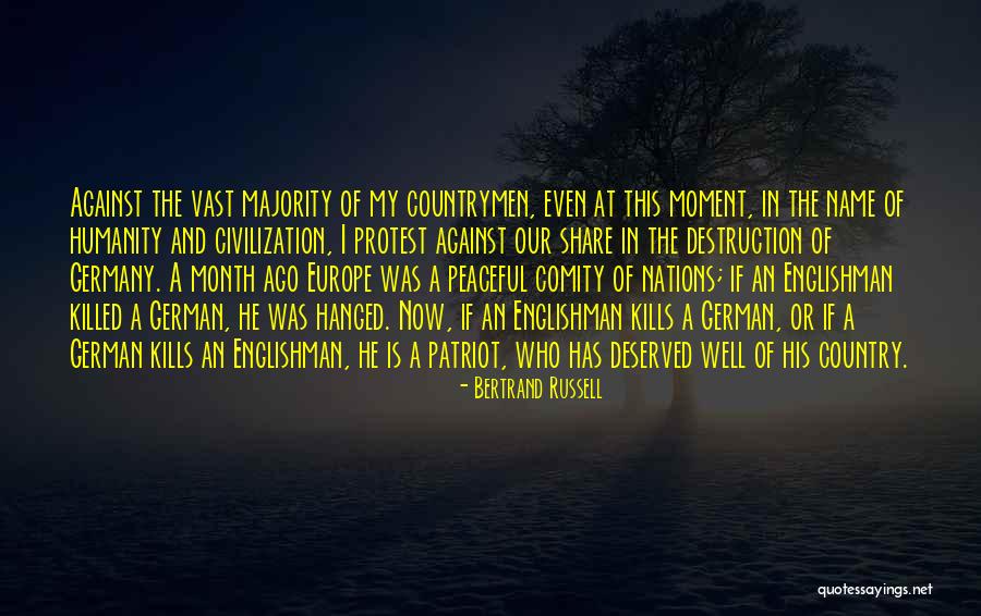 Peaceful Country Quotes By Bertrand Russell Peaceful Country Quotes By Bertrand Russell