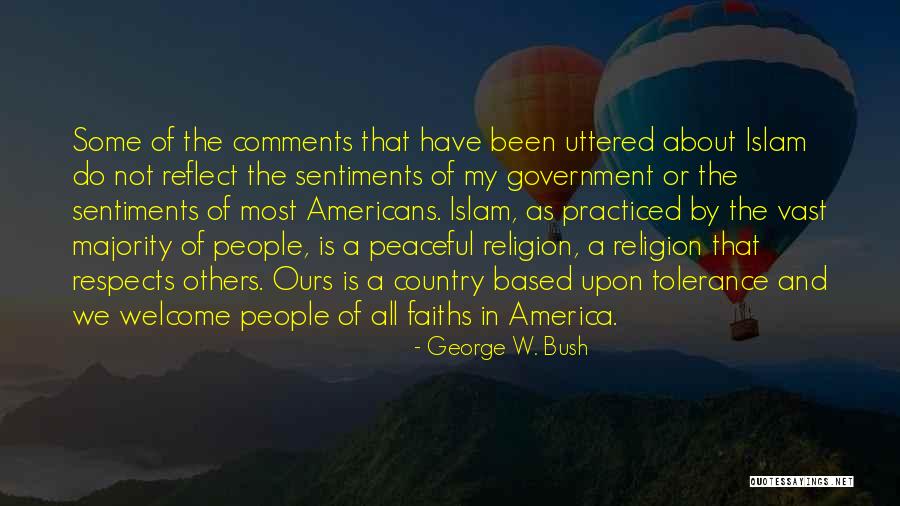 Peaceful Country Quotes By George W. Bush Peaceful Country Quotes By George W. Bush