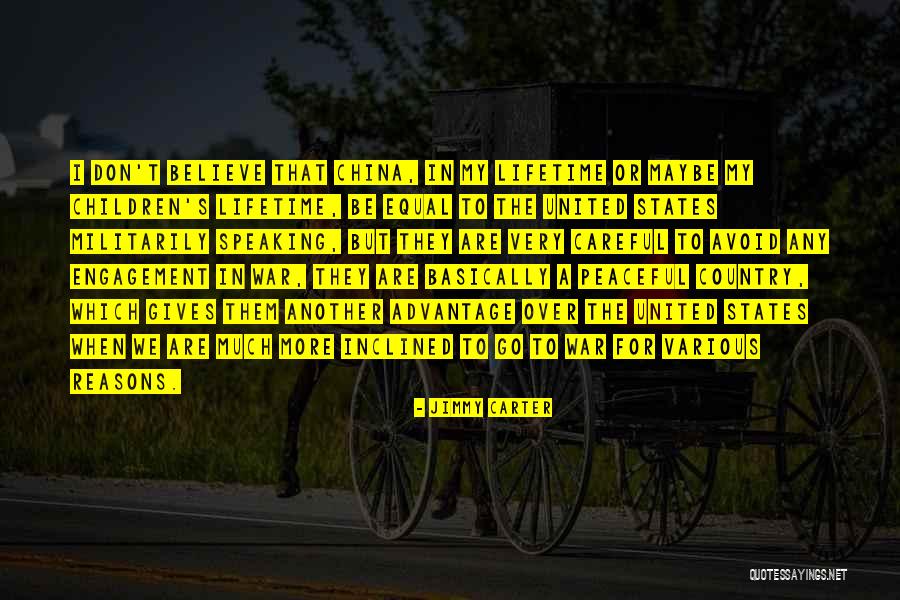 Peaceful Country Quotes By Jimmy Carter Peaceful Country Quotes By Jimmy Carter