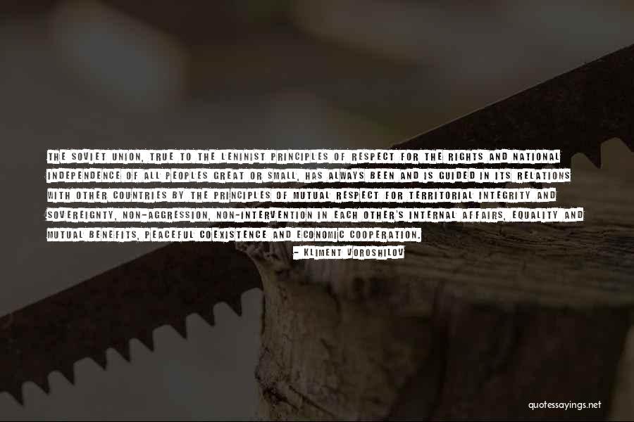 Peaceful Country Quotes By Kliment Voroshilov Peaceful Country Quotes By Kliment Voroshilov