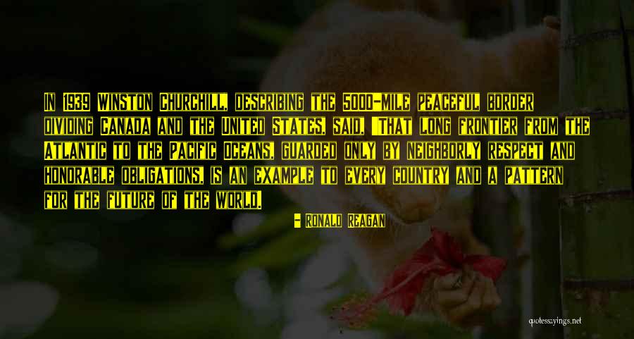 Peaceful Country Quotes By Ronald Reagan Peaceful Country Quotes By Ronald Reagan