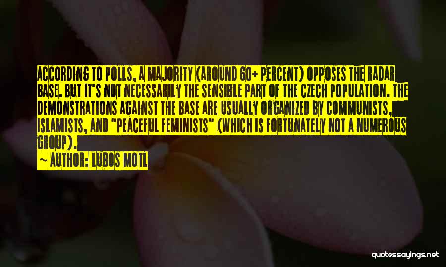 Peaceful Demonstrations Quotes By Lubos Motl
