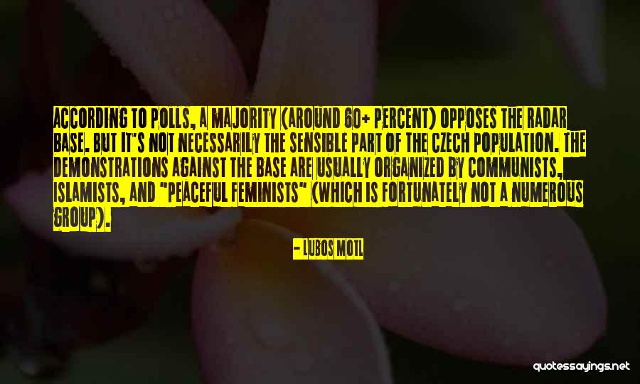 Peaceful Demonstrations Quotes By Lubos Motl