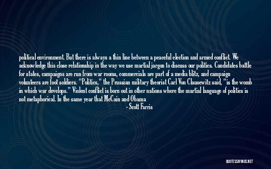 Peaceful Election Quotes By Scott Farris Peaceful Election Quotes By Scott Farris