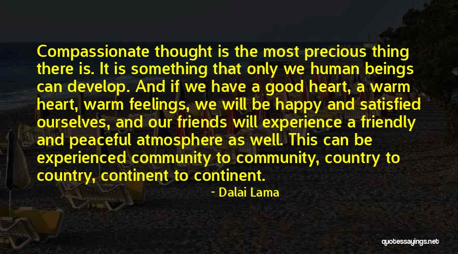 Peaceful Heart Quotes By Dalai Lama