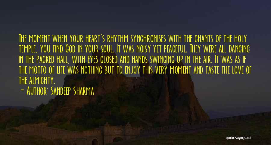 Peaceful Heart Quotes By Sandeep Sharma