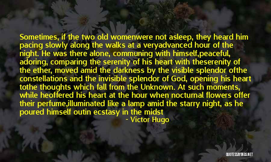 Peaceful Heart Quotes By Victor Hugo