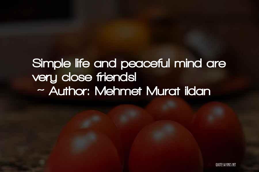 Peaceful Mind Quotes By Mehmet Murat Ildan