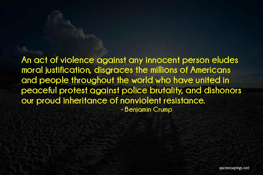 Peaceful Person Quotes By Benjamin Crump Peaceful Person Quotes By Benjamin Crump
