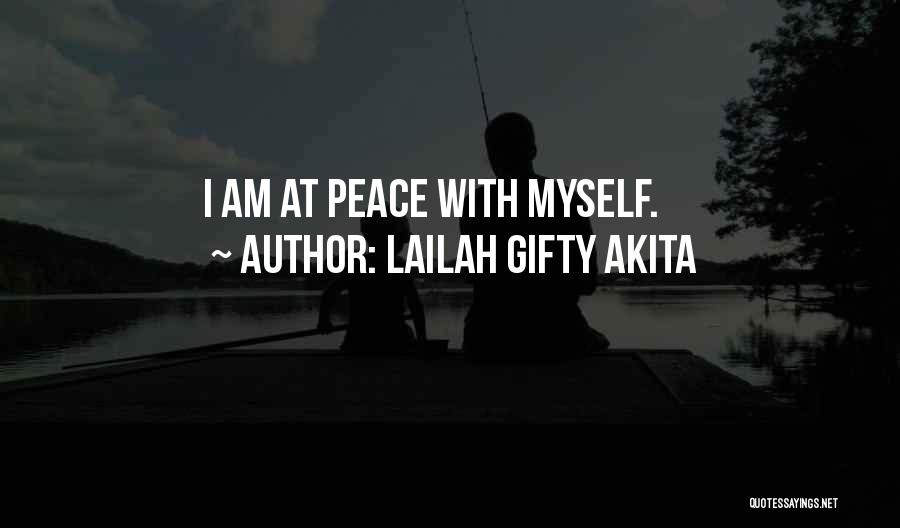 Peaceful Quotes By Lailah Gifty Akita