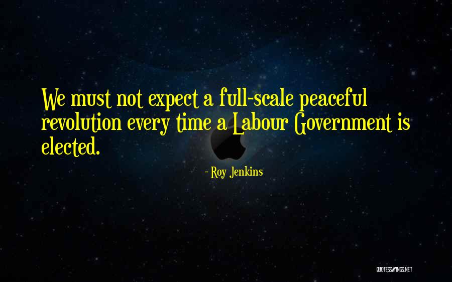 Peaceful Revolution Quotes By Roy Jenkins