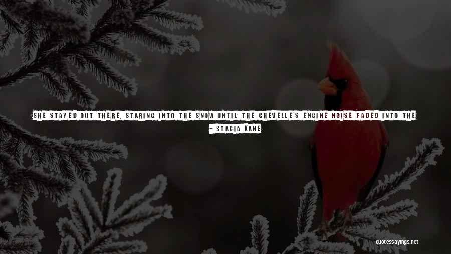 Peaceful Snow Quotes By Stacia Kane Peaceful Snow Quotes By Stacia Kane