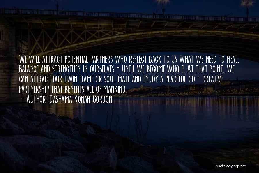 Peaceful Soul Quotes By Dashama Konah Gordon