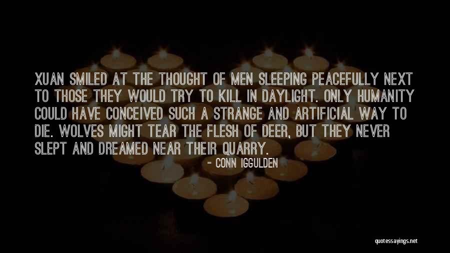 Peacefully Quotes By Conn Iggulden Peacefully Quotes By Conn Iggulden