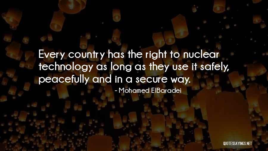 Peacefully Quotes By Mohamed ElBaradei Peacefully Quotes By Mohamed ElBaradei