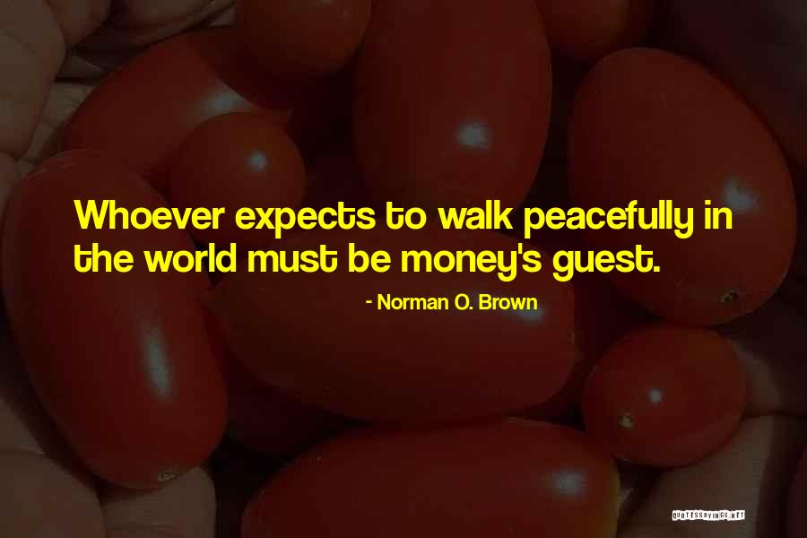 Peacefully Quotes By Norman O. Brown Peacefully Quotes By Norman O. Brown